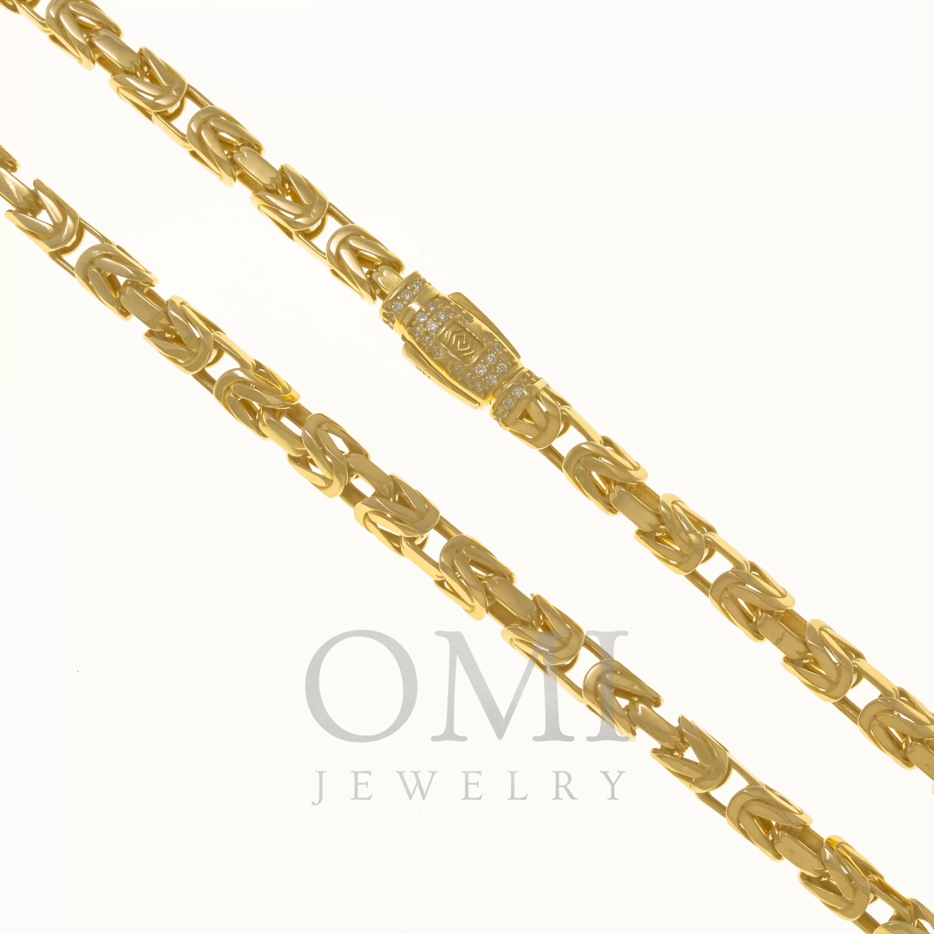 14K GOLD 2.7MM BYZANTINE CHAIN