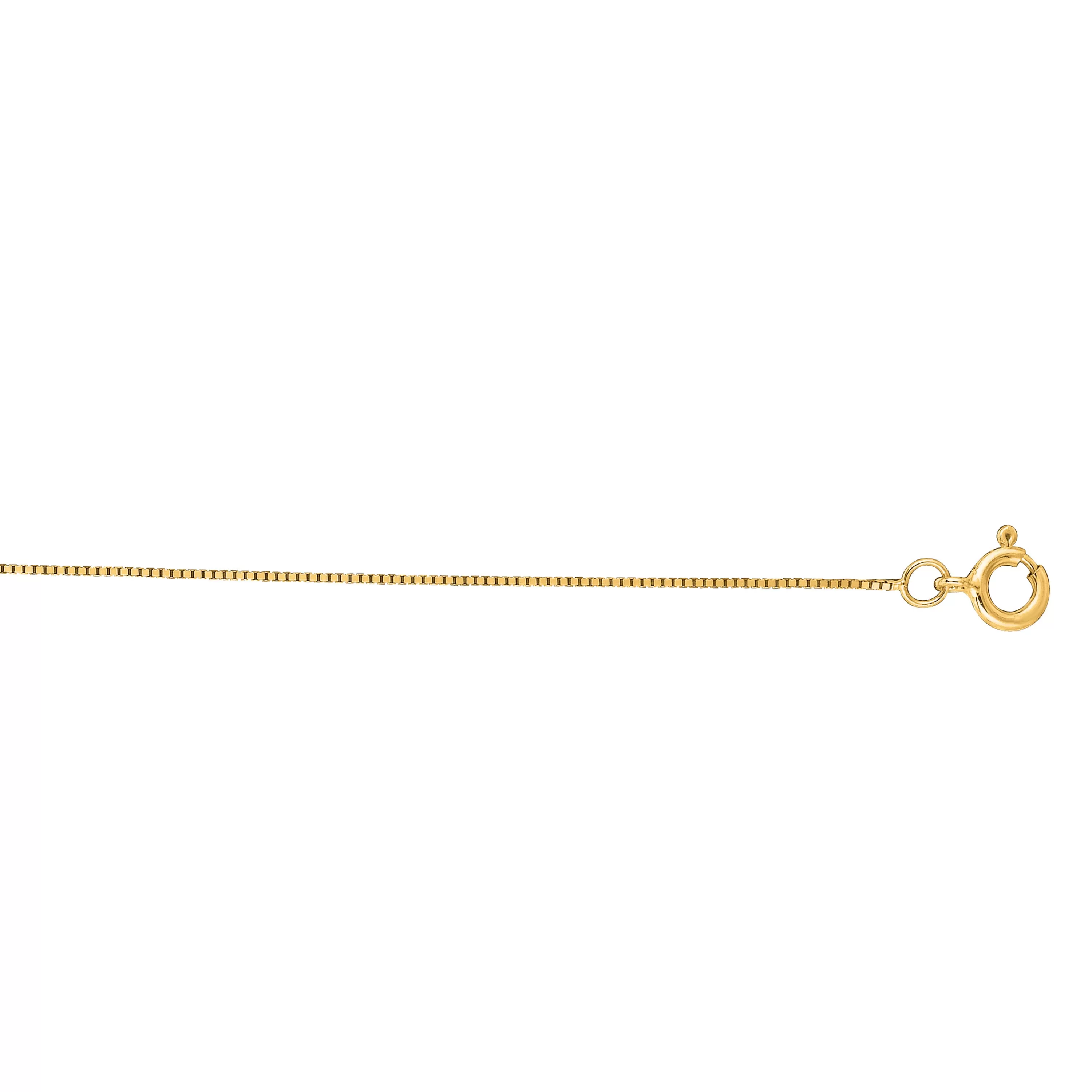 14K Gold .40mm Classic Box Chain