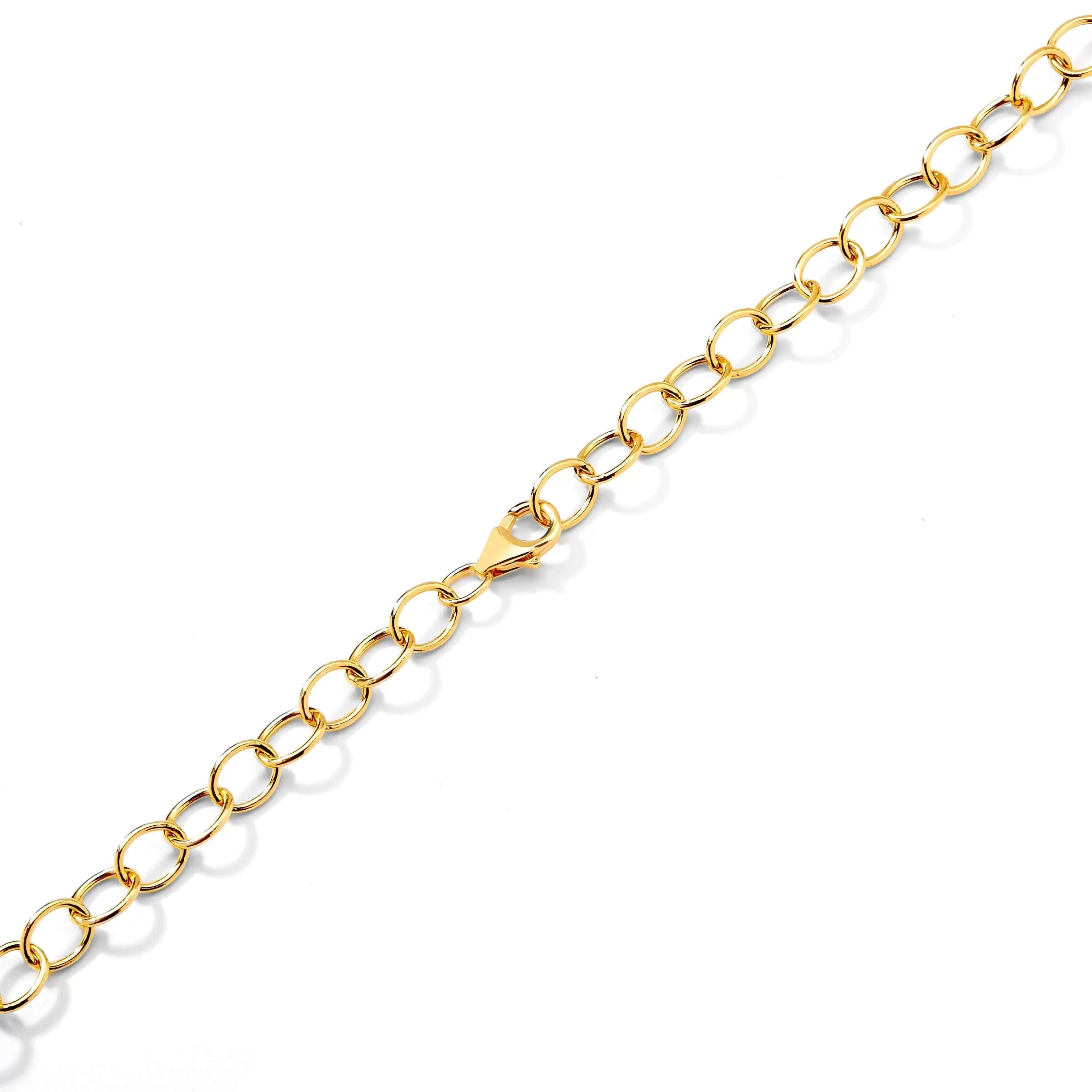 18 Karat Yellow Gold Thick Link Chain