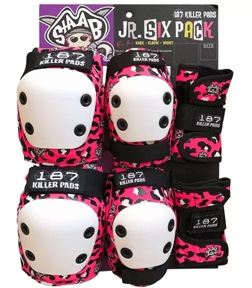 187 - Junior Six Pack Pad Set Staab Pink