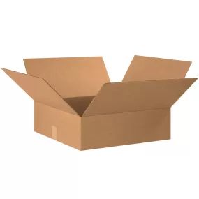 20 x 20 x 6 Flat Corrugated Boxes