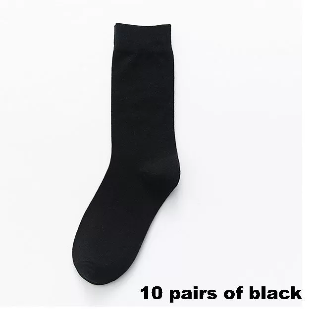 2022 New Autumn Winter Men'S Cotton Socks Plus Size 38-45 Long Socks For Men Dress Male Gifts Busine