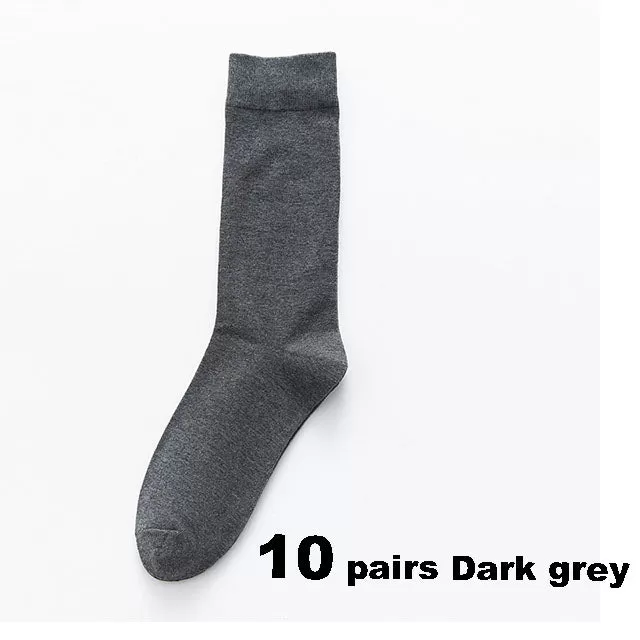 2022 New Autumn Winter Men'S Cotton Socks Plus Size 38-45 Long Socks For Men Dress Male Gifts Busine