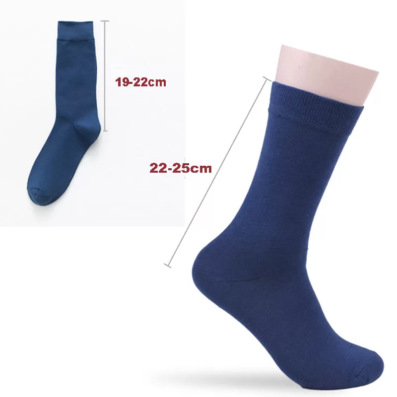 2022 New Autumn Winter Men'S Cotton Socks Plus Size 38-45 Long Socks For Men Dress Male Gifts Busine