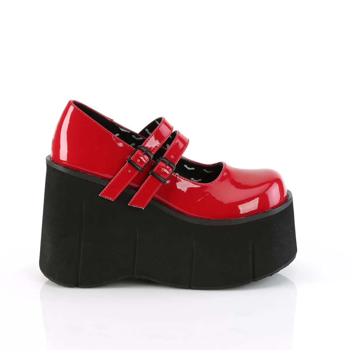 4 Inch Platform KERA-08 Red Patent