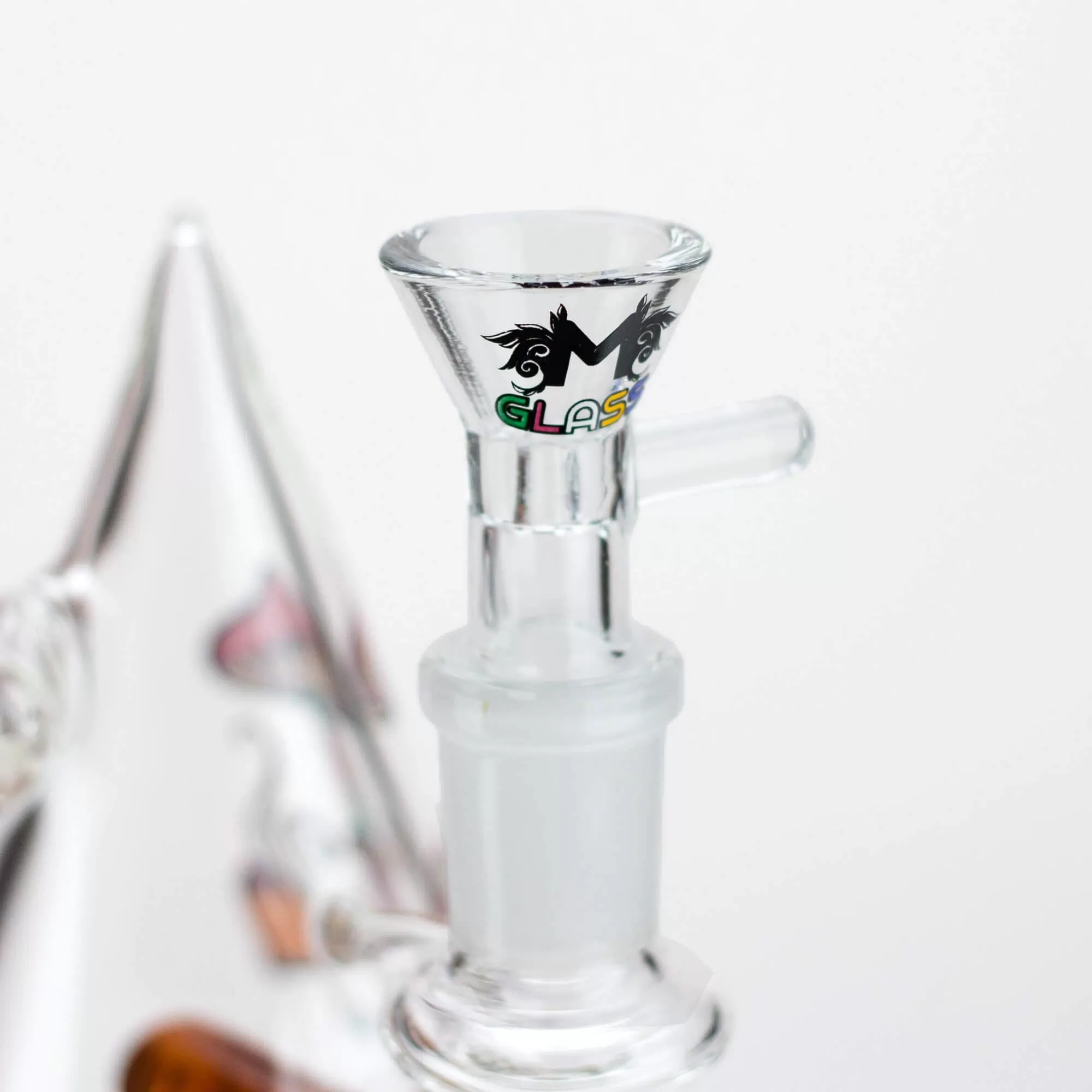 4.5" MGM Glass 2-in-1 Bubbler w/ Graphic