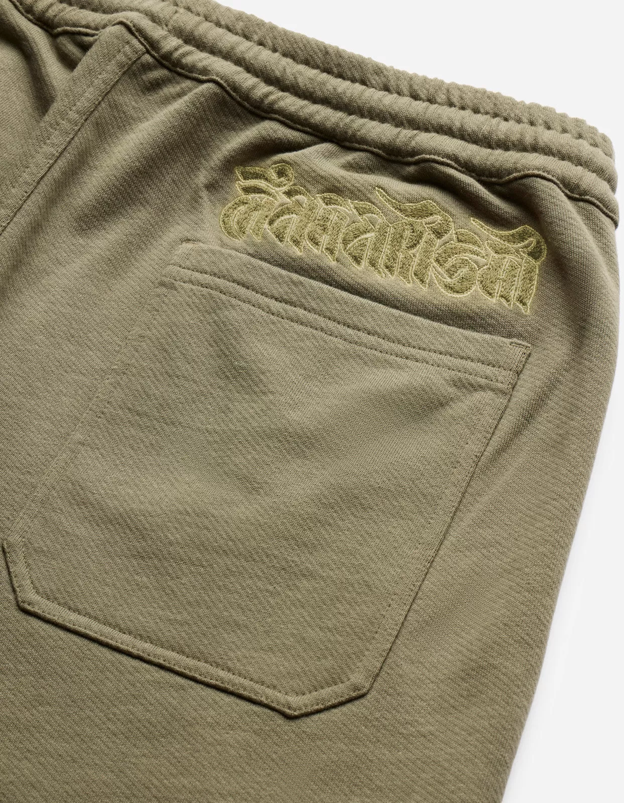 5018 Tibetan Sanskrit Sweatpants Olive OG-107F