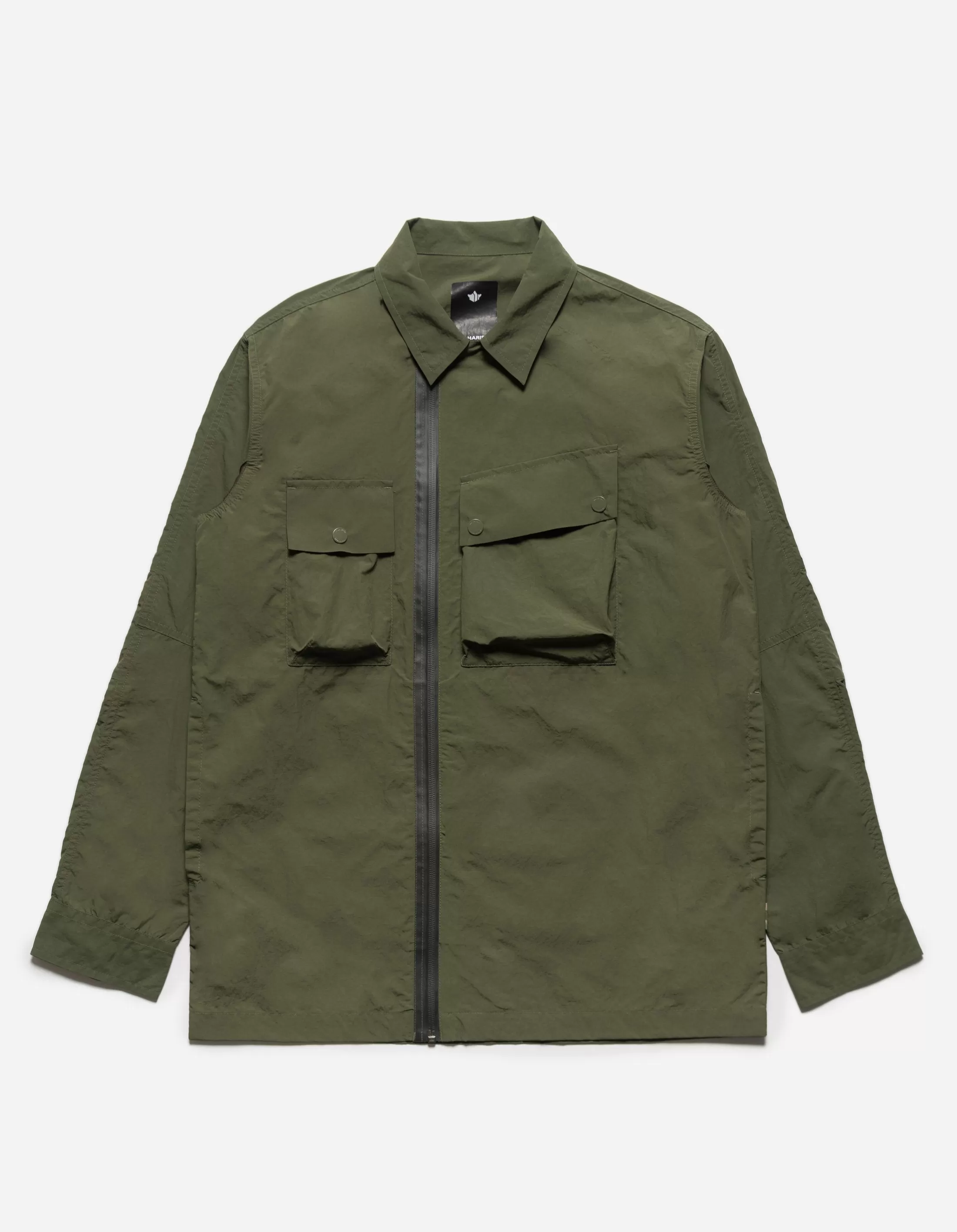 5037 Veg Dyed Tech Cargo Shirt Olive