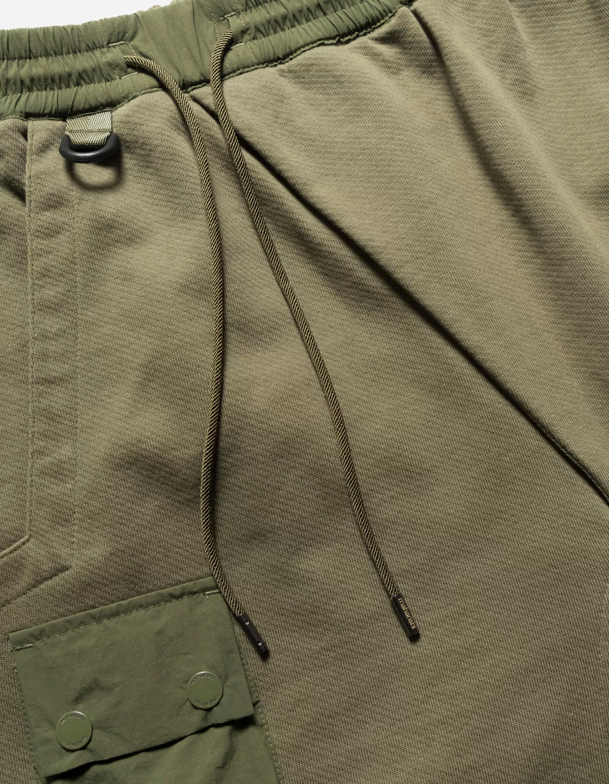 5044 Asym Articulated Sweatpants Olive OG-107F