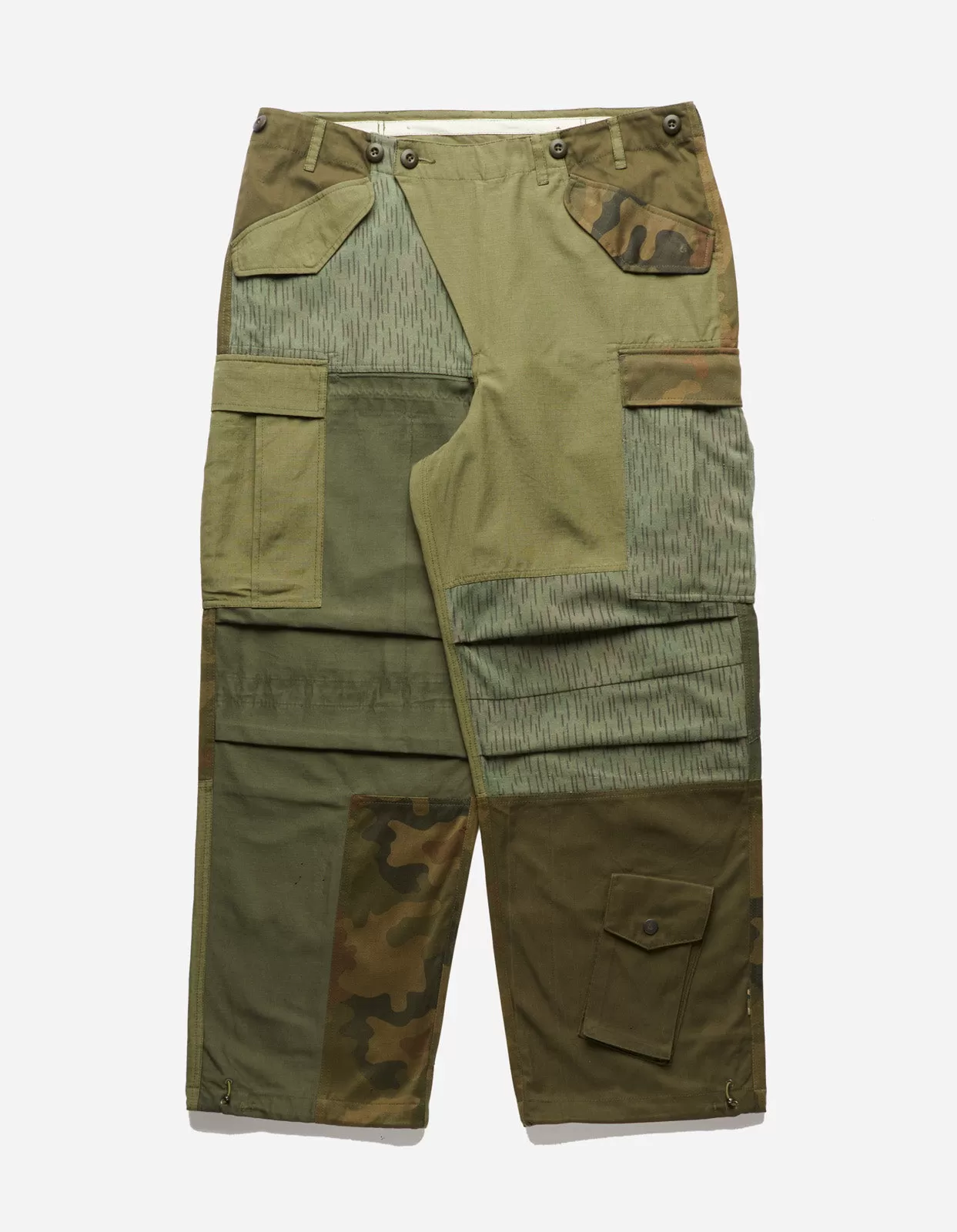 5094 Upcycled M65 Cargo Pants Olive