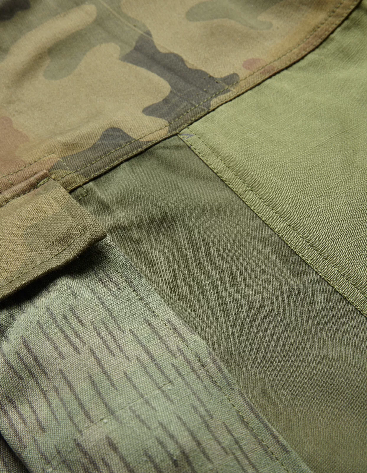 5094 Upcycled M65 Cargo Pants Olive