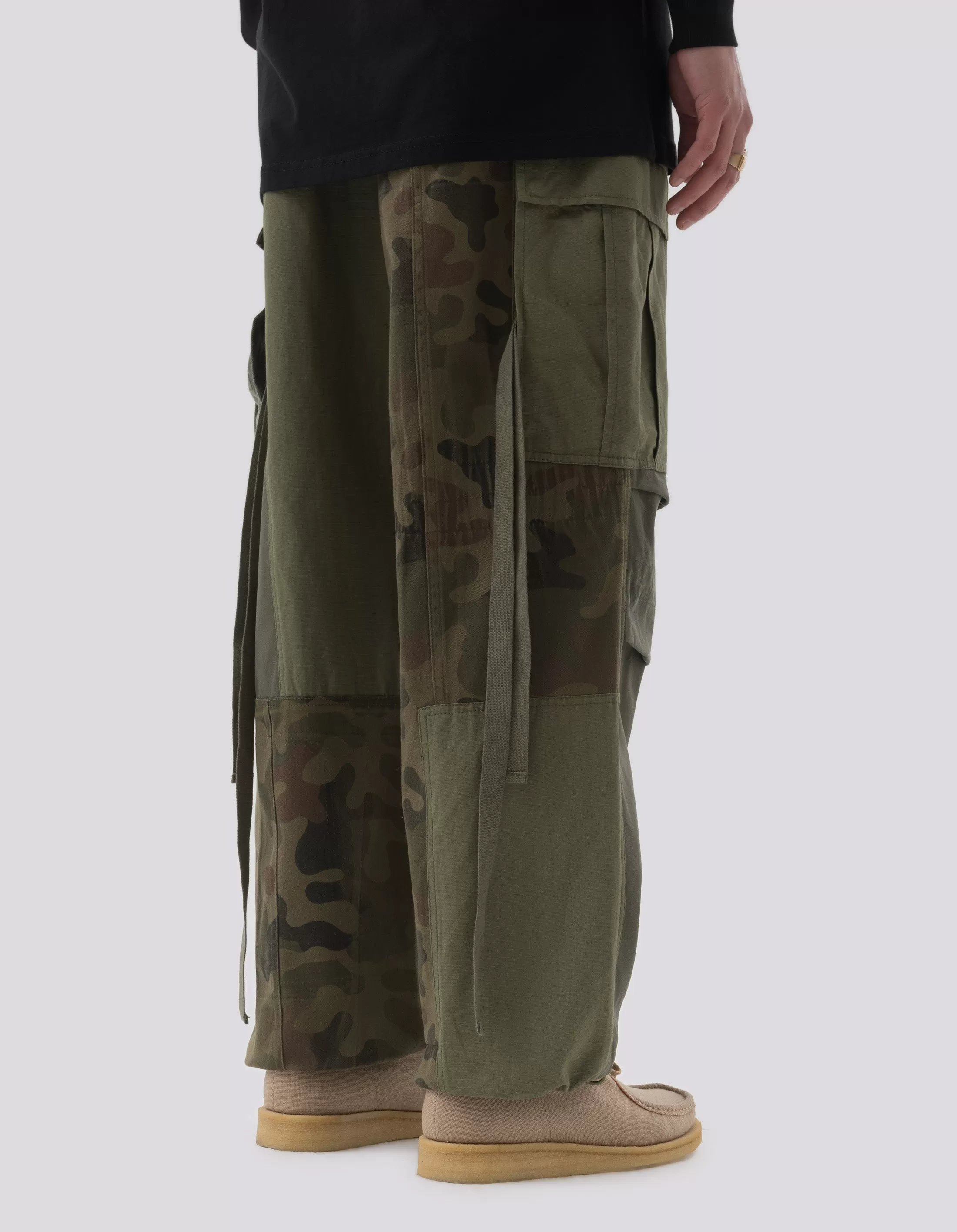 5094 Upcycled M65 Cargo Pants Olive