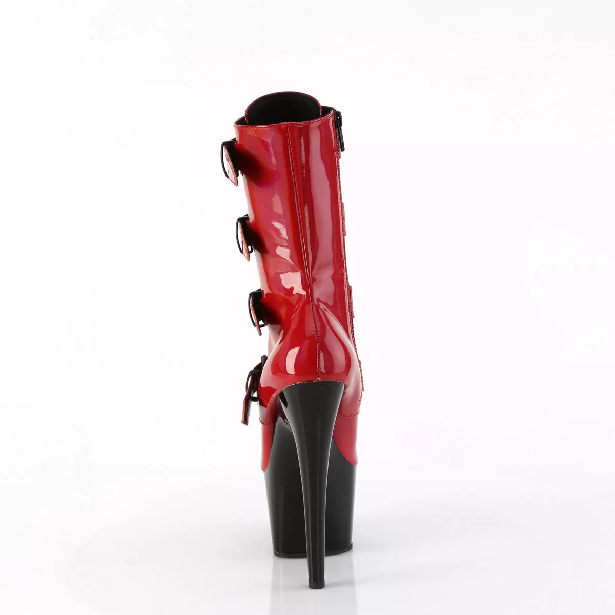 7 Inch Heel ADORE-1046TT Red Holo Patent