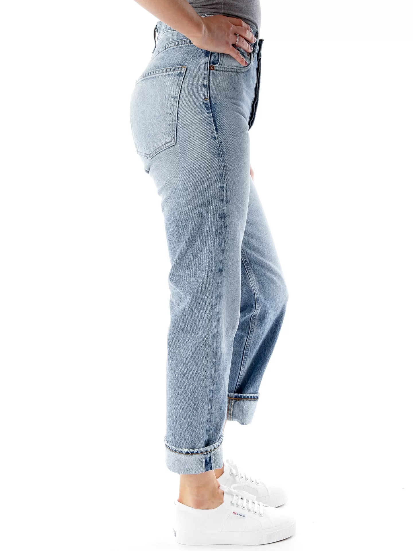 90s High Rise Loose Fit Jeans