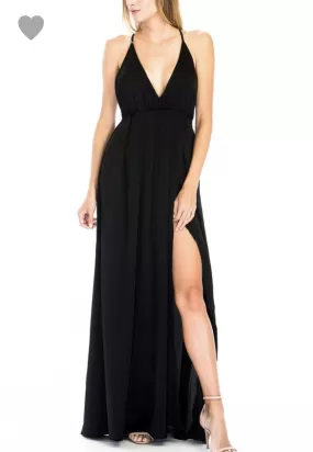 A Satin Affair Gown