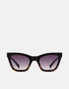 A.Kjaerbede Big Kanye Sunglasses - Black/Demi Tortoise