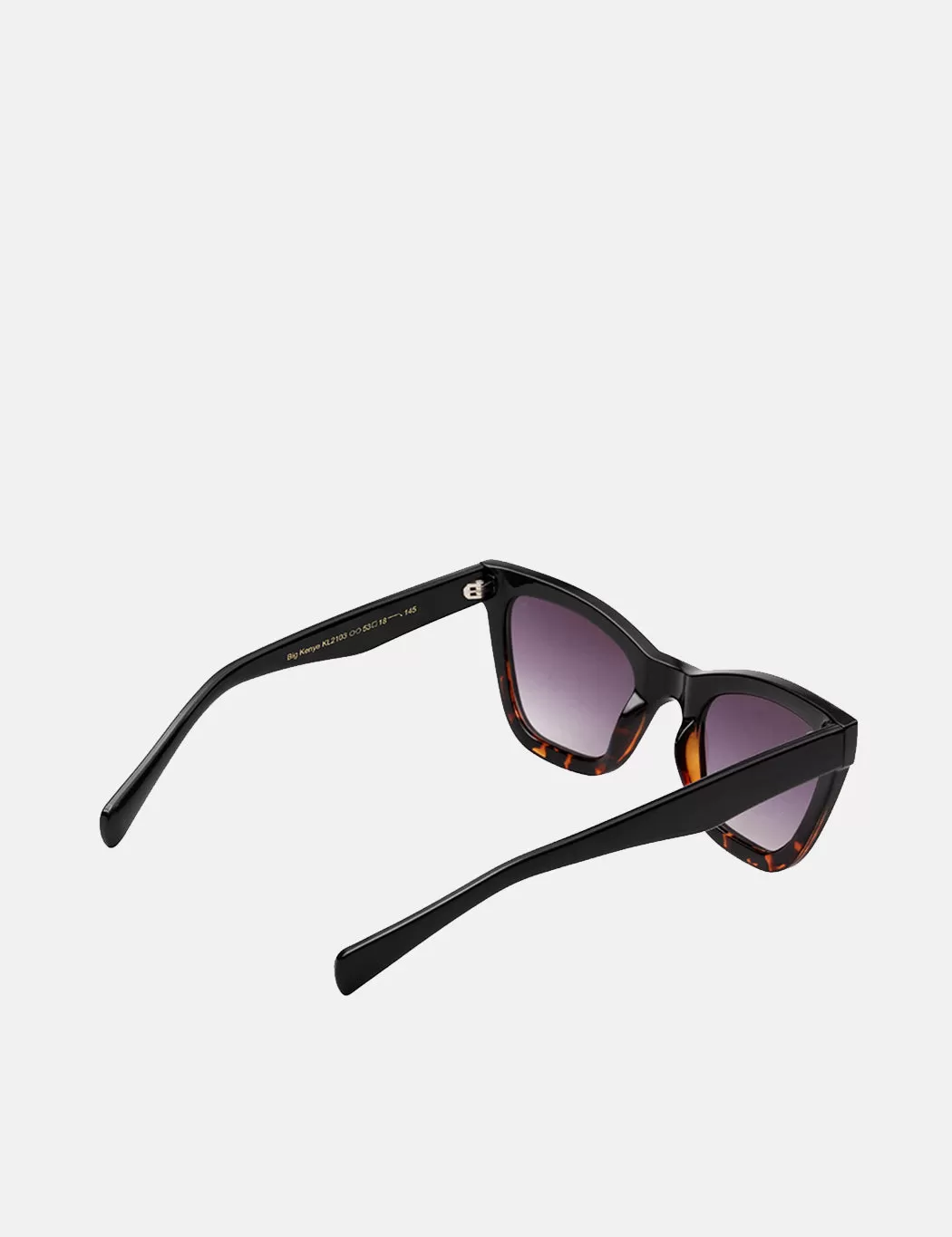 A.Kjaerbede Big Kanye Sunglasses - Black/Demi Tortoise