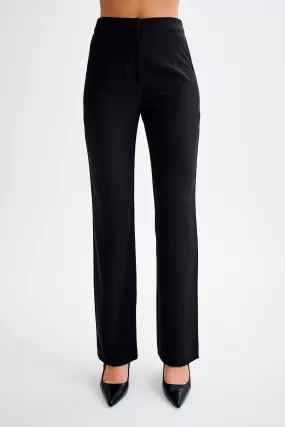 Allanah Straight Leg Pant - Black