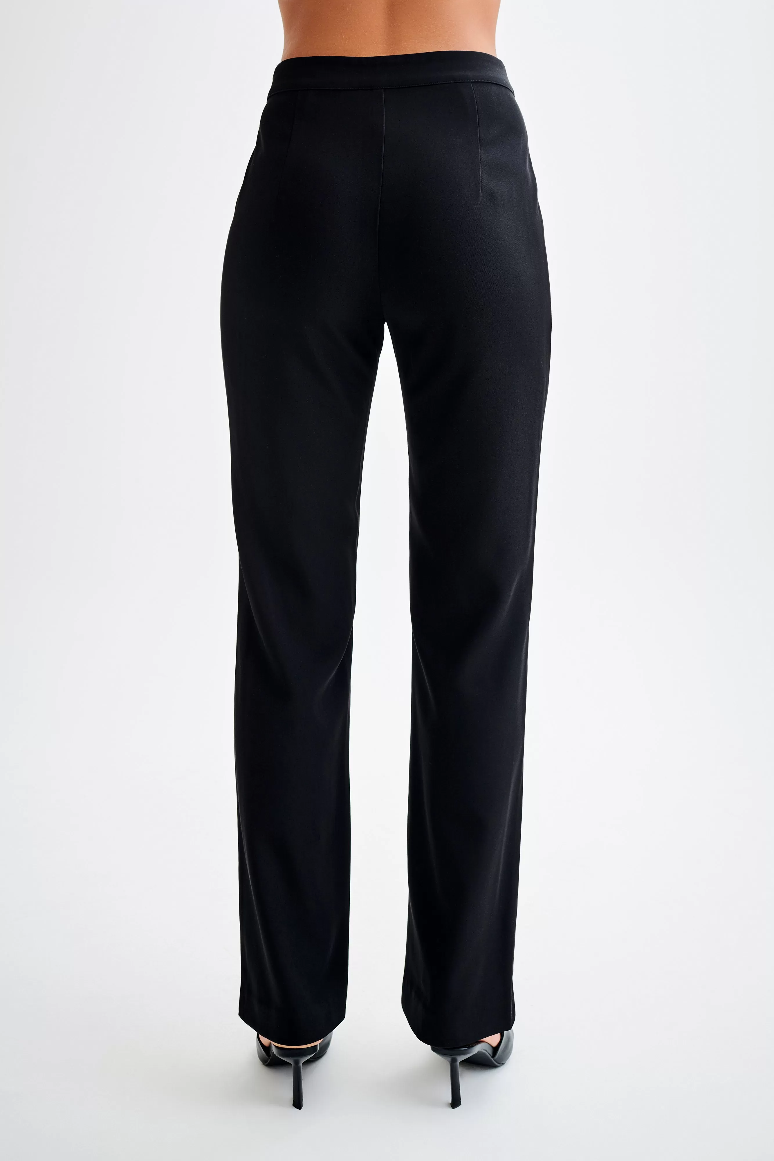 Allanah Straight Leg Pant - Black