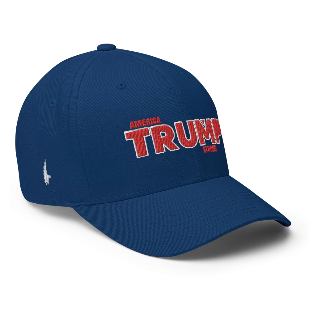 America Strong Trump Flexfit Hat