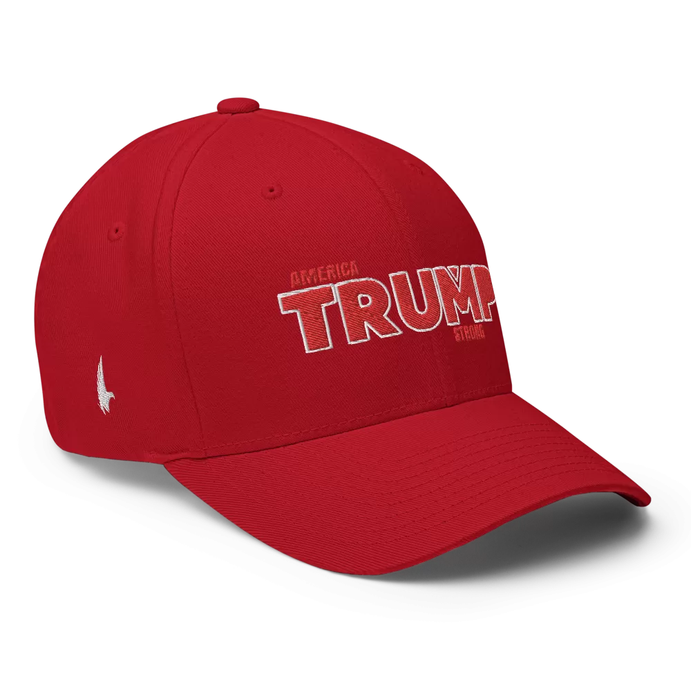 America Strong Trump Flexfit Hat