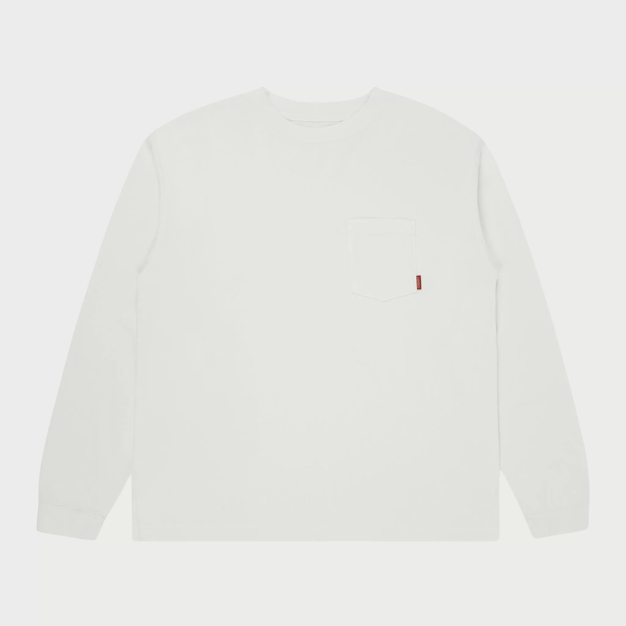 American Classic Pocket L/S T-Shirt (White)