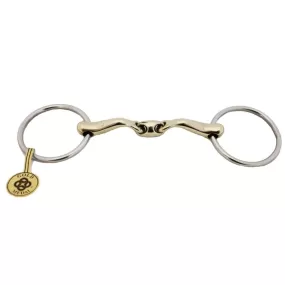 Angled Lozenge Loose Ring Training Snaffle (BIT4940)