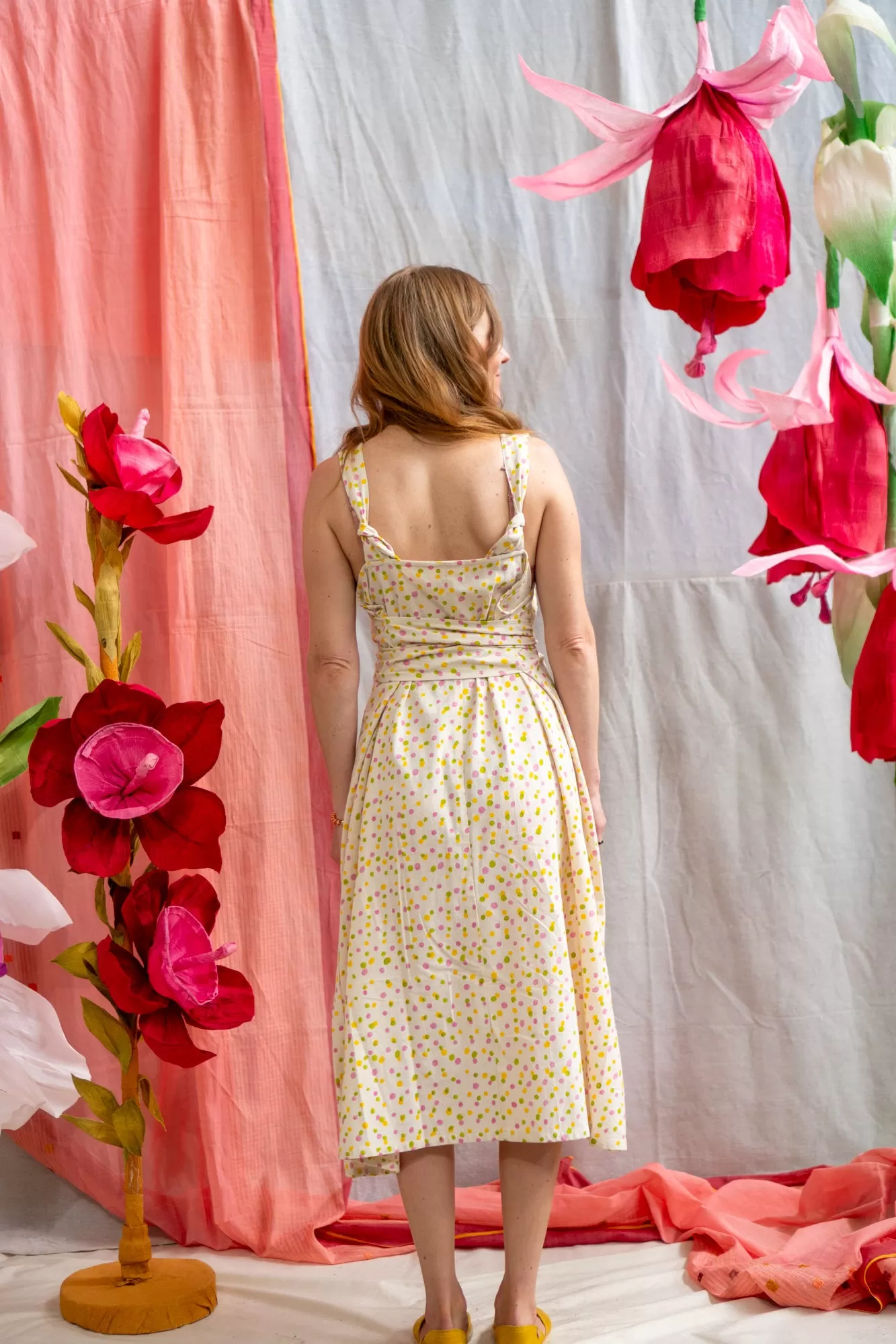 Apron Dress – Confetti Print