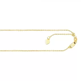 Aura by Martin Binder Gold Adjustable Cable Chain Necklace