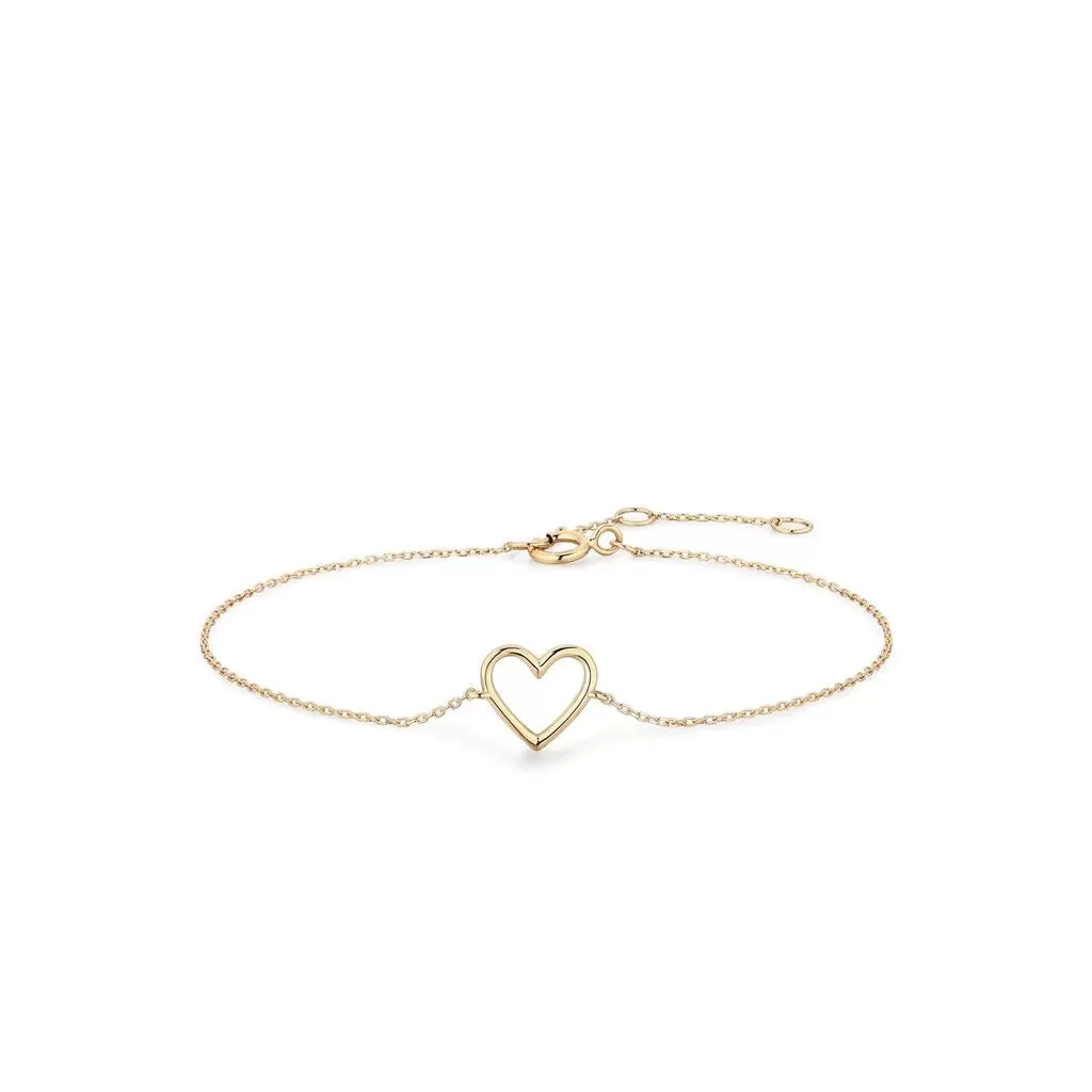 Aurelie Gi Jane Open Heart Bracelet