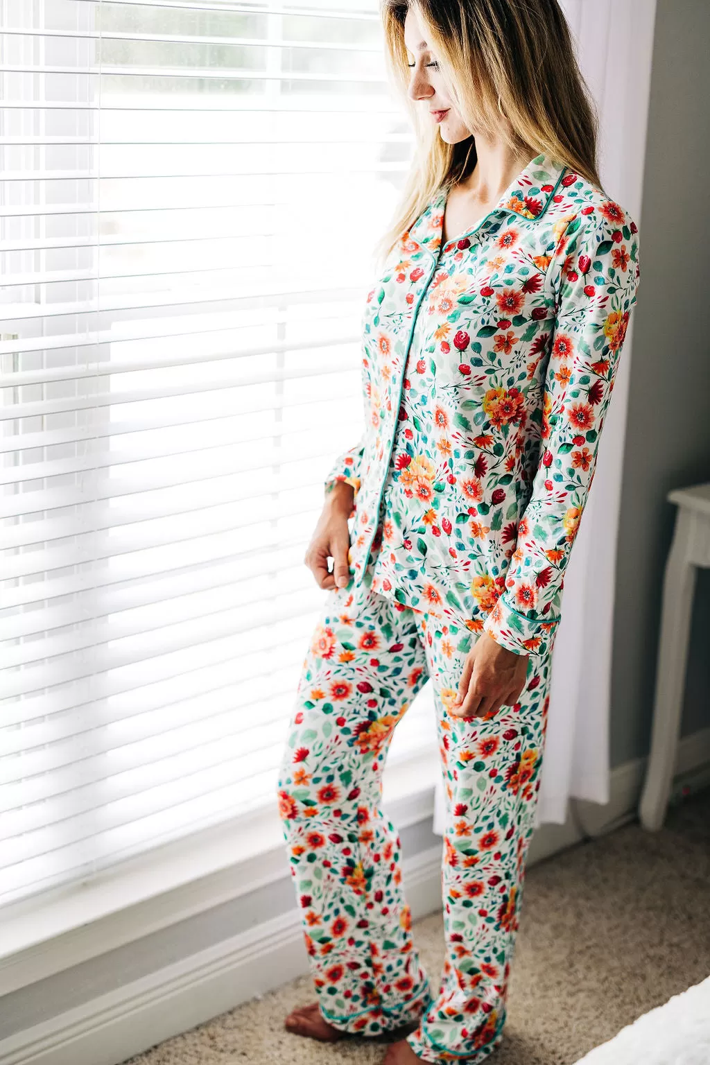 Autumn Fields - Button Down PJs