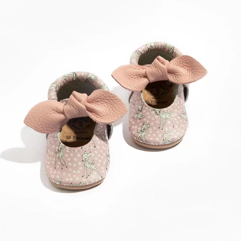 Bambi Knotted Bow Baby Shoe