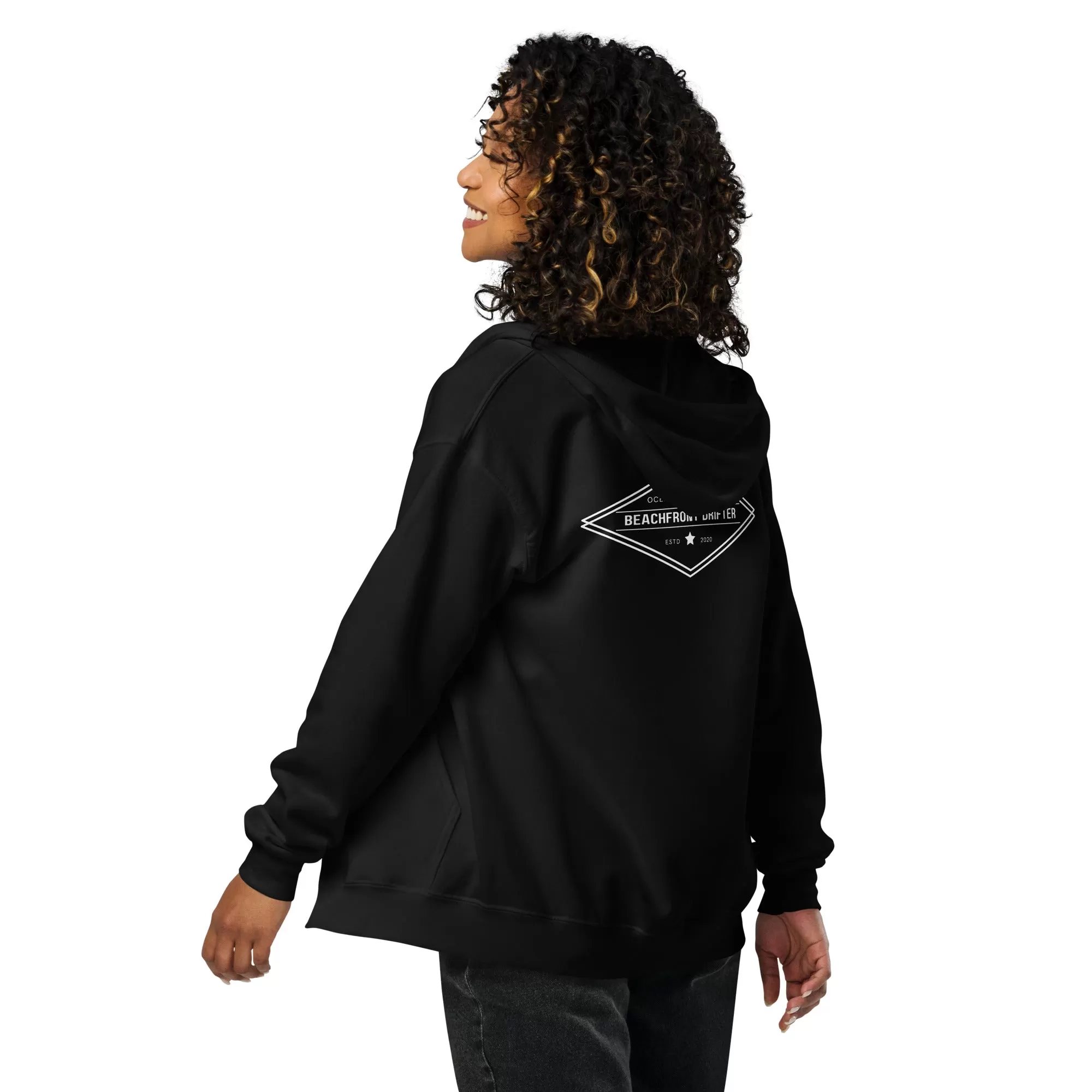 Beachfront Drifter Diamond Zip Hoodie XT