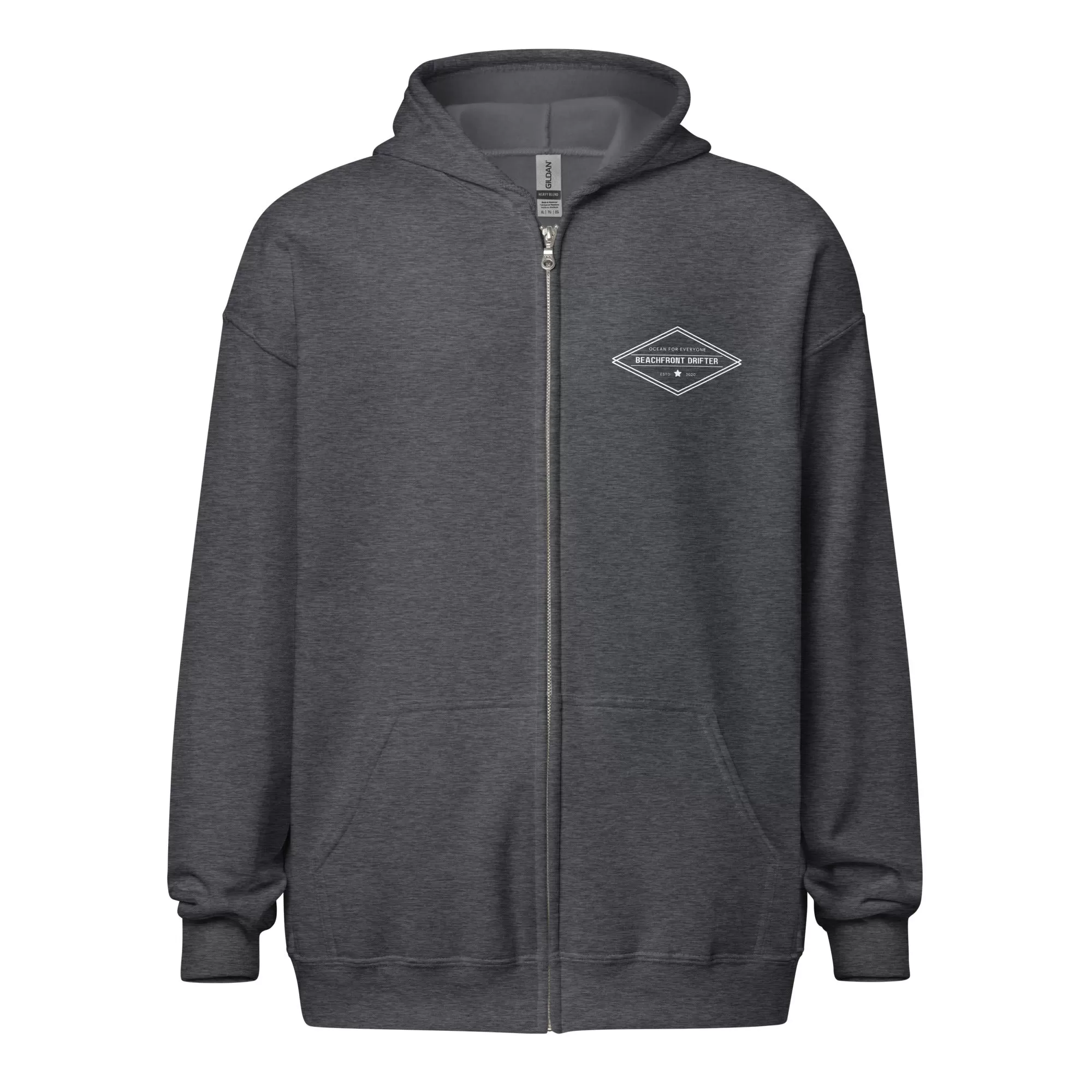 Beachfront Drifter Diamond Zip Hoodie XT