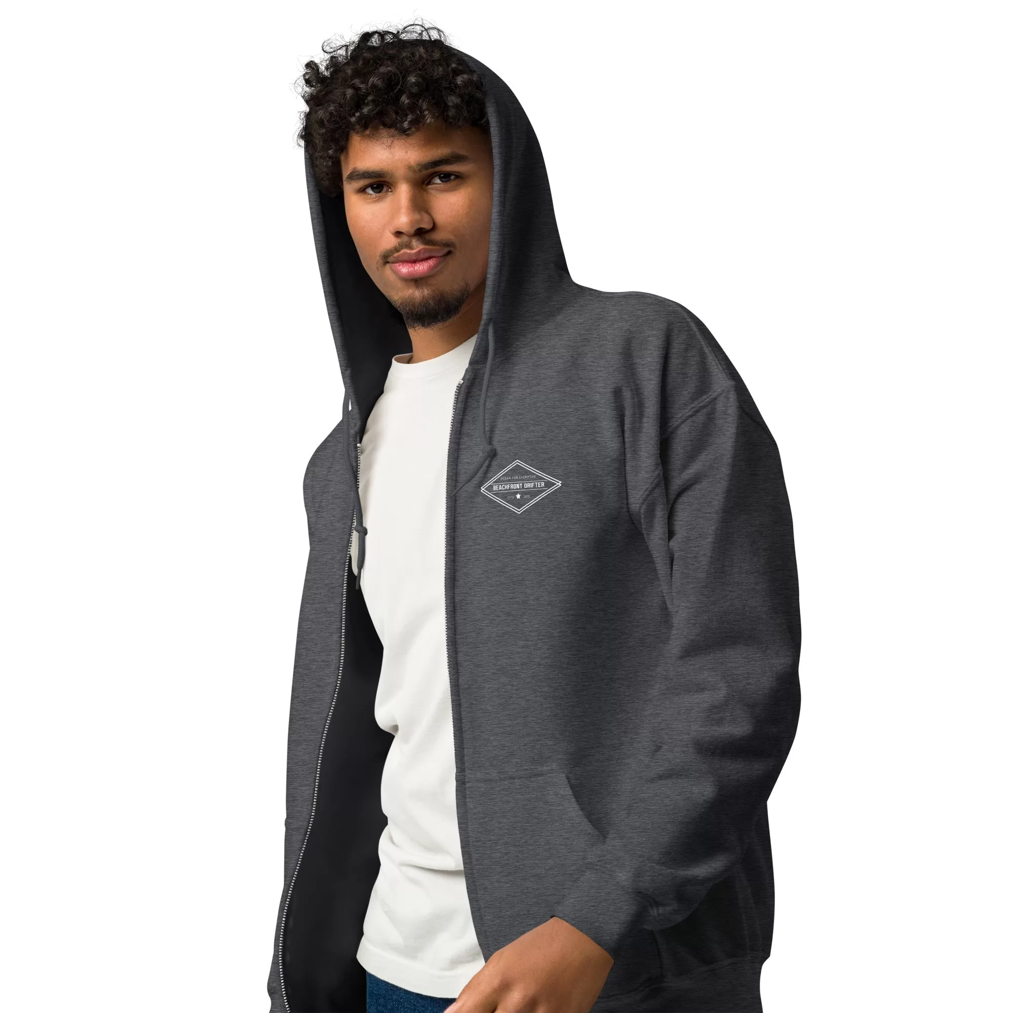 Beachfront Drifter Diamond Zip Hoodie XT