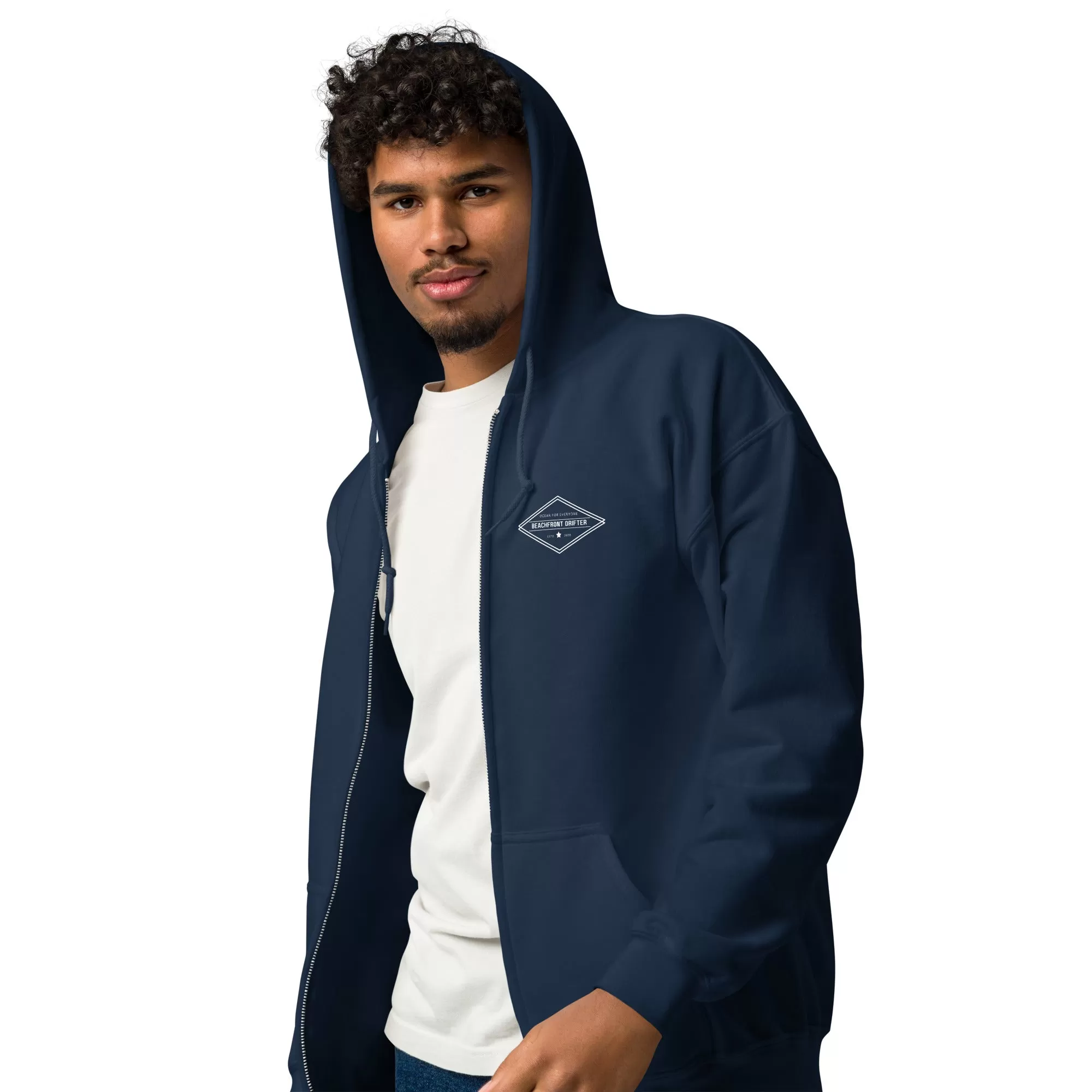 Beachfront Drifter Diamond Zip Hoodie XT