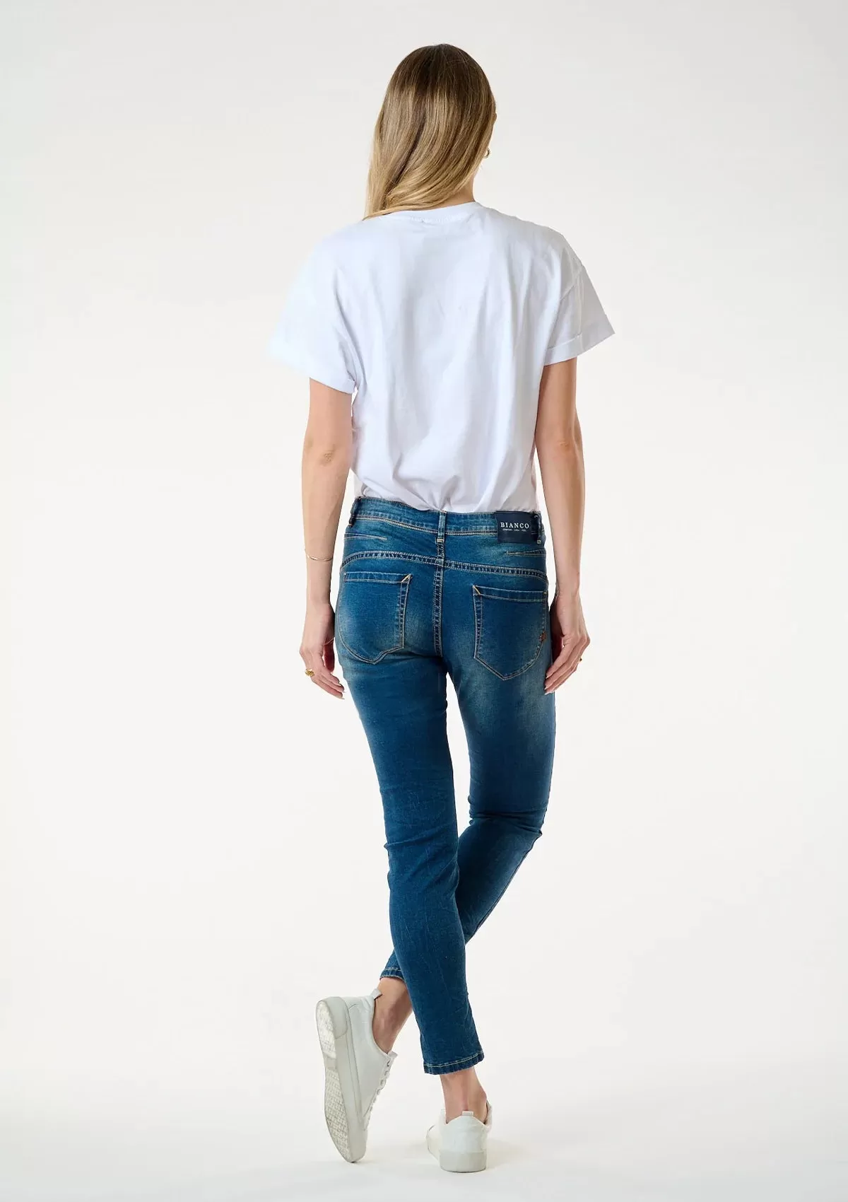 Bianco Bay Jeans - Blue Denim