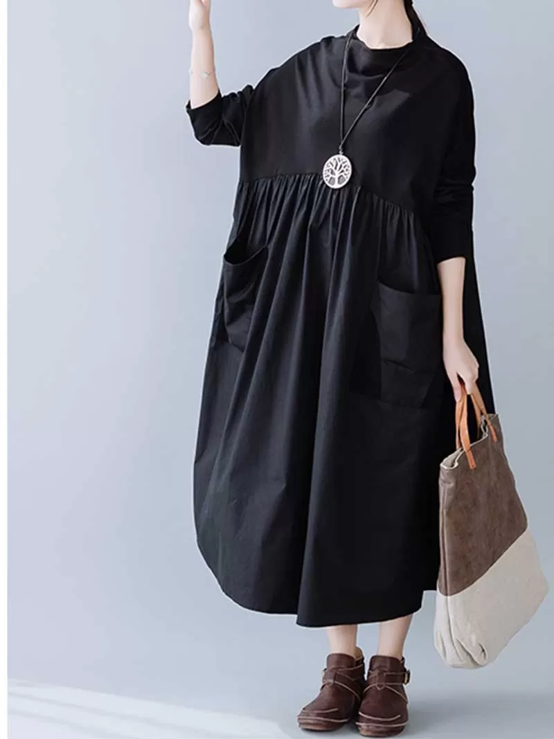 Black Madness A-Line Dress