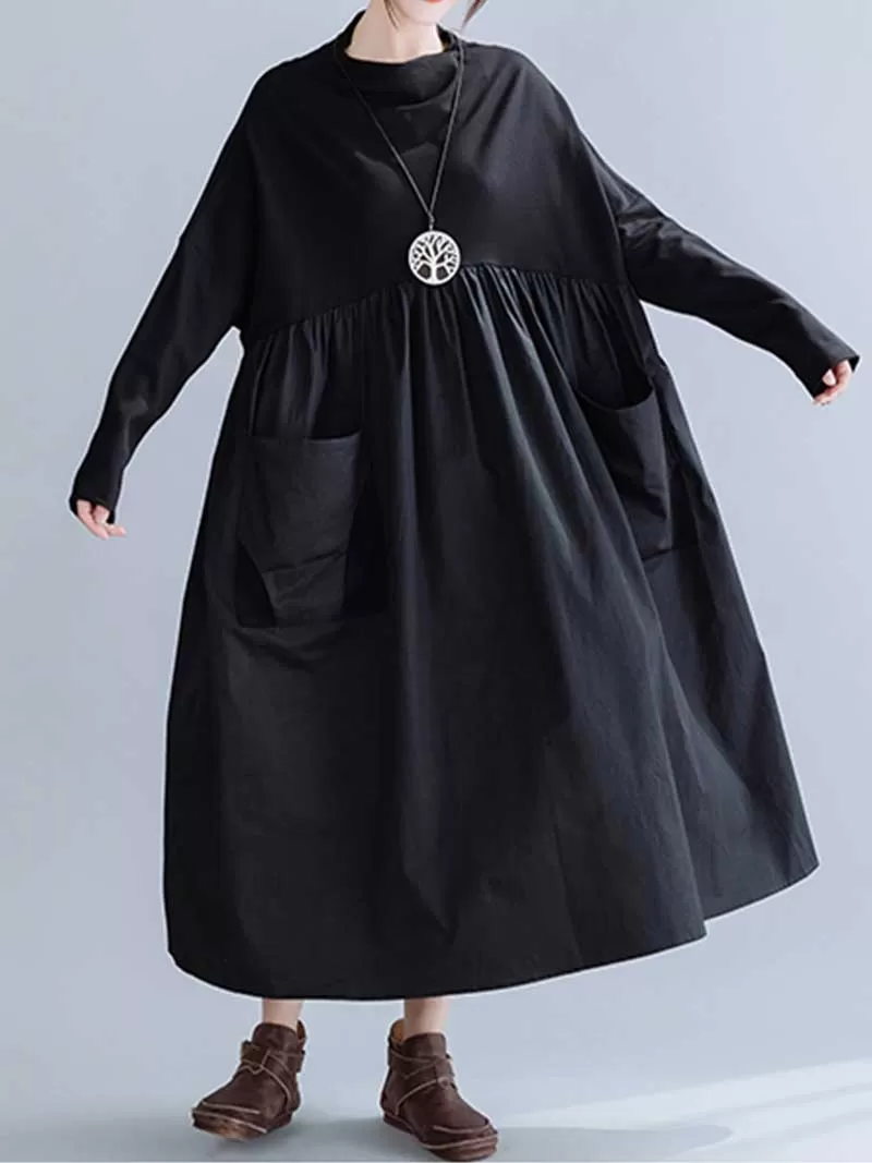 Black Madness A-Line Dress