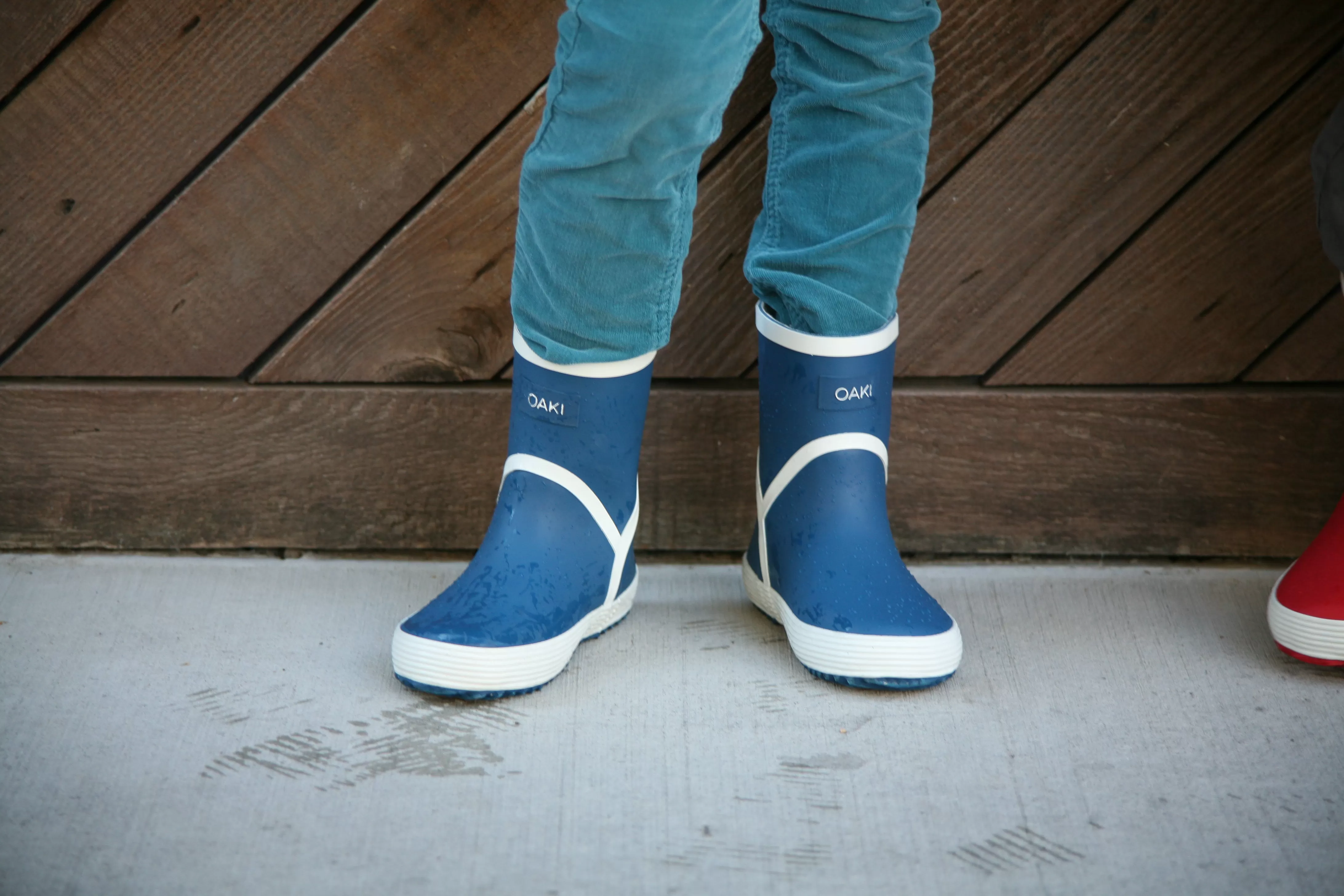 Blue Ultra-Light Rain Boots