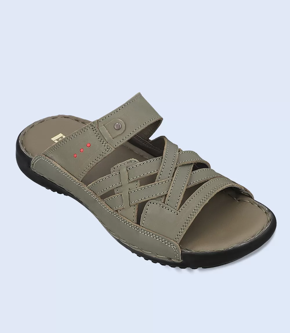 BM0743-OLIVE-Men Slipper