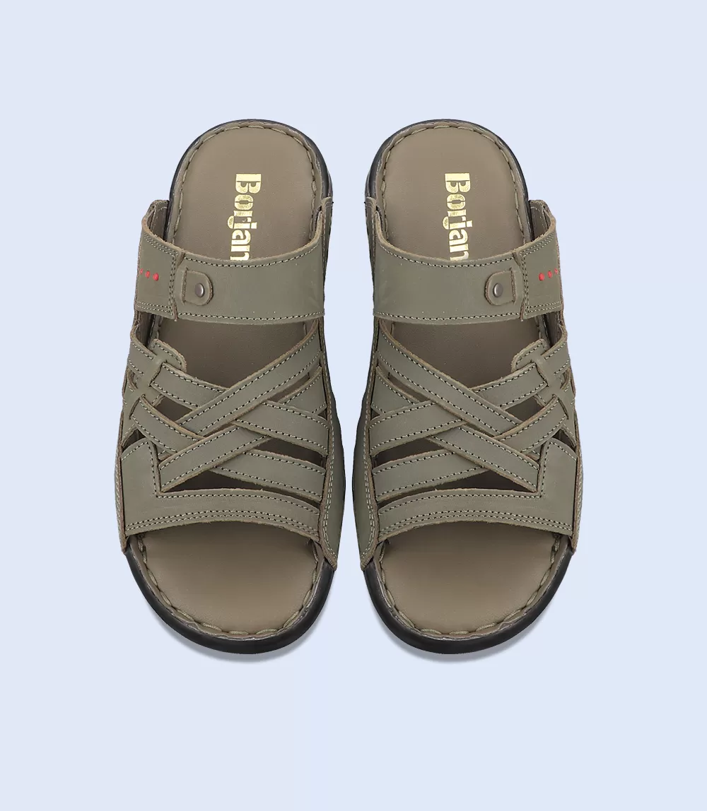 BM0743-OLIVE-Men Slipper