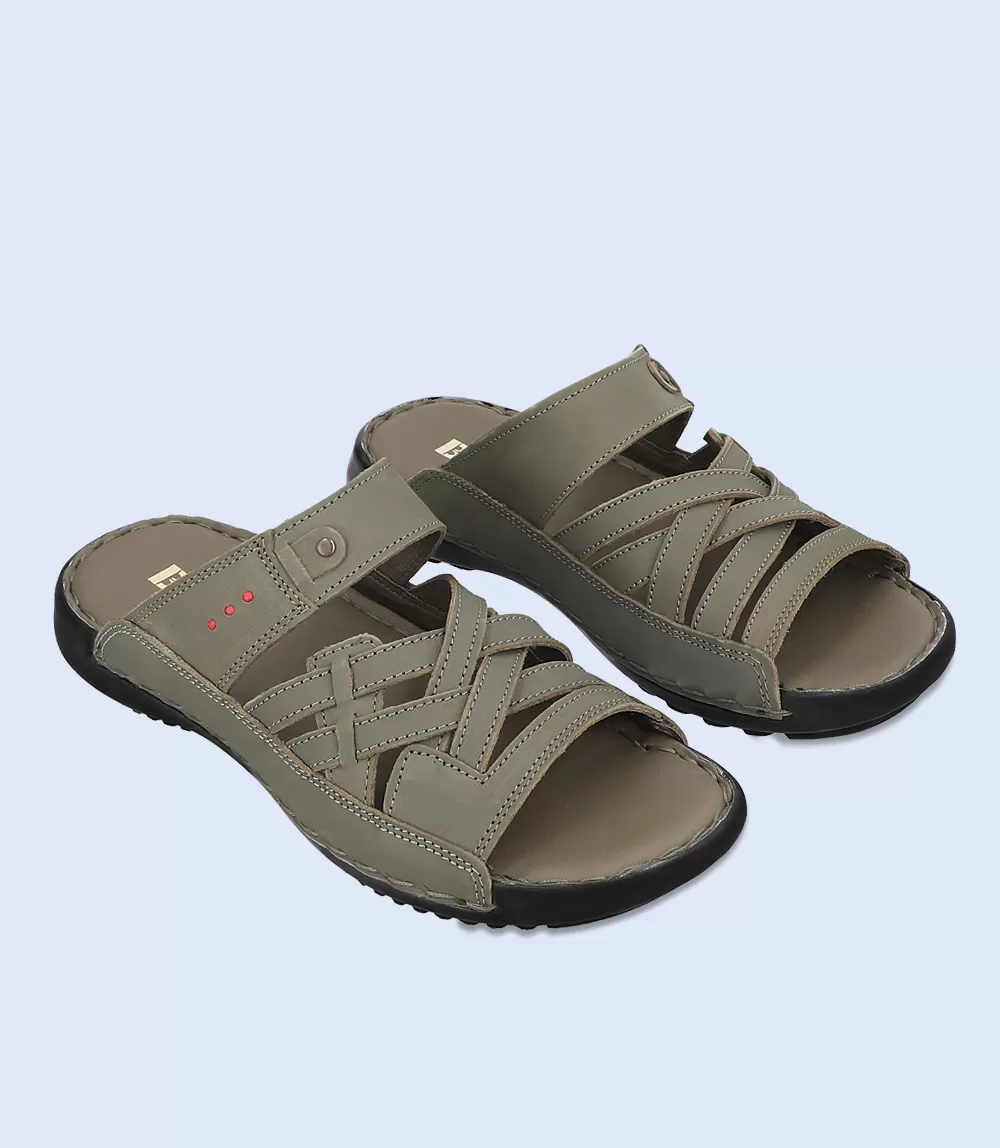 BM0743-OLIVE-Men Slipper