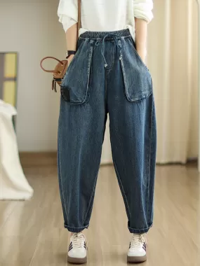 Boho Beauty for You Women's Denim Pants Bottom