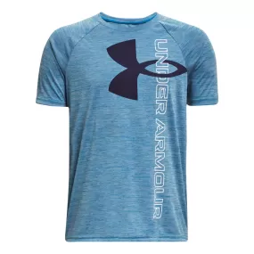 Boy's Under Armour Youth Tech Split Logo T-Shirt