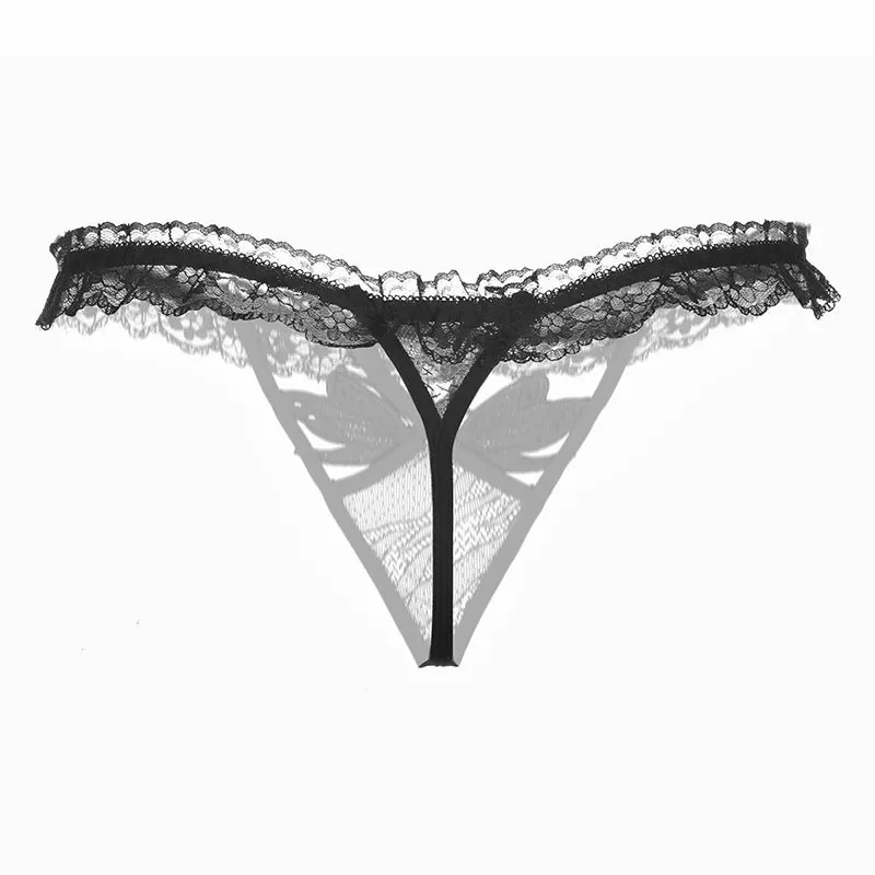 Butterfly Kiss Skirted Thong Panty