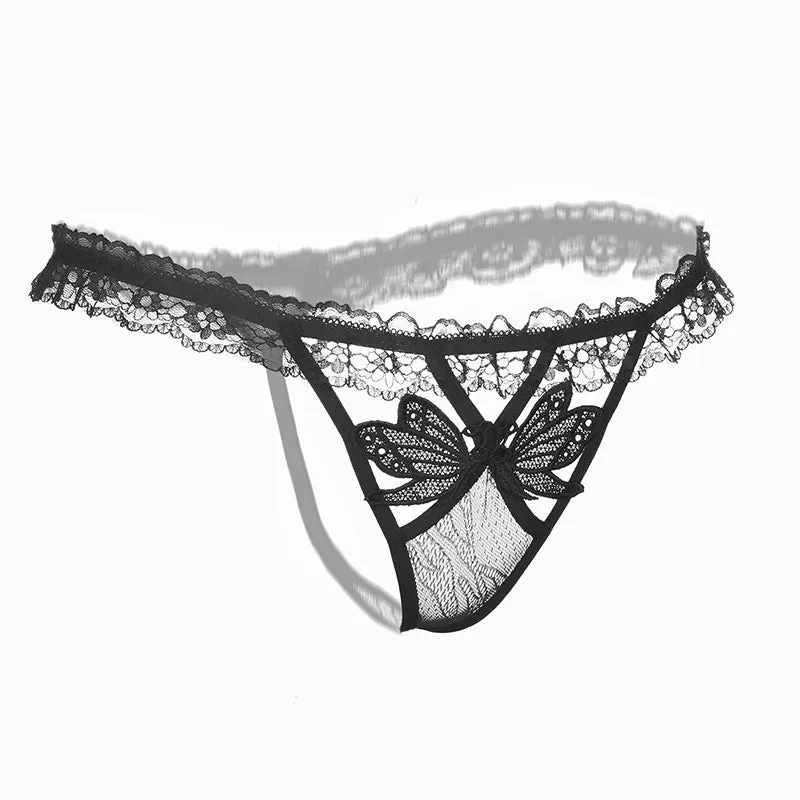 Butterfly Kiss Skirted Thong Panty