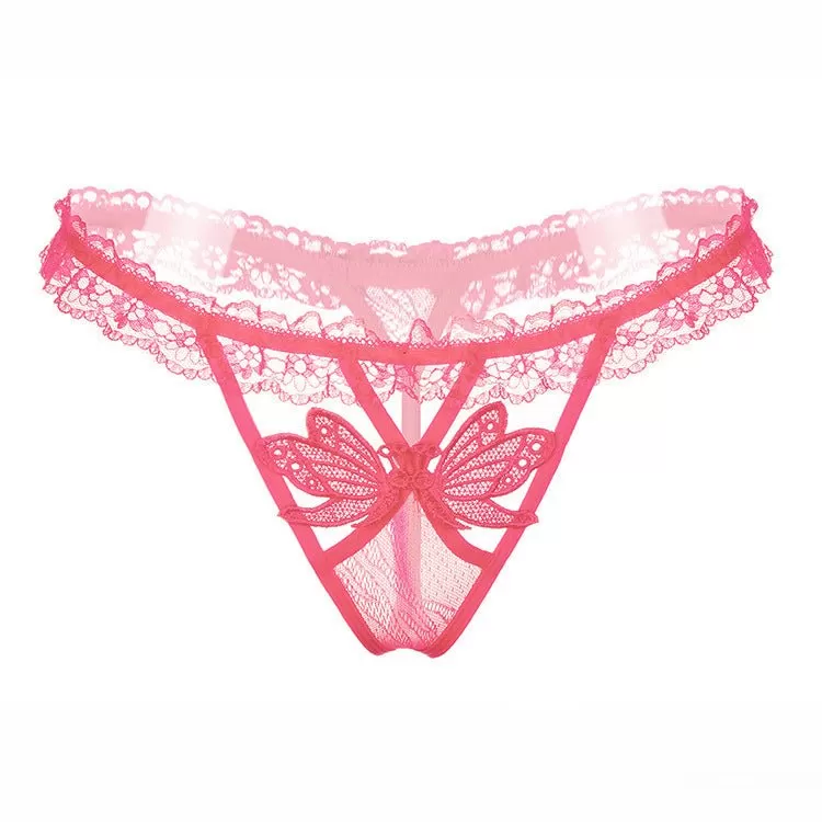 Butterfly Kiss Skirted Thong Panty