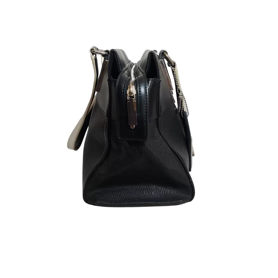 Calvin Klein Black Large Leatherette Tote | Pre Loved |