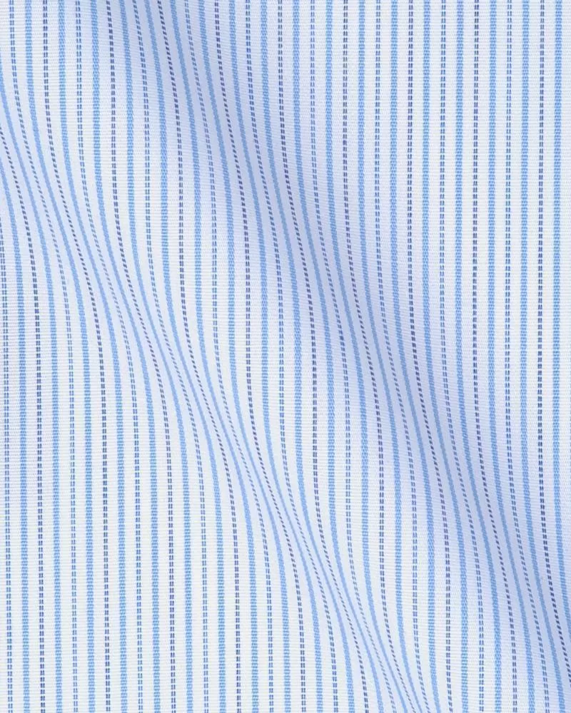 Canclini Milano Blue Stripe Shirt 6409.w230.0001.fan